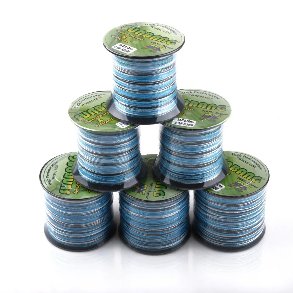 Lureswholesale® Super Strong Durable 300 meters Braided Wire Fishing PE fishing line