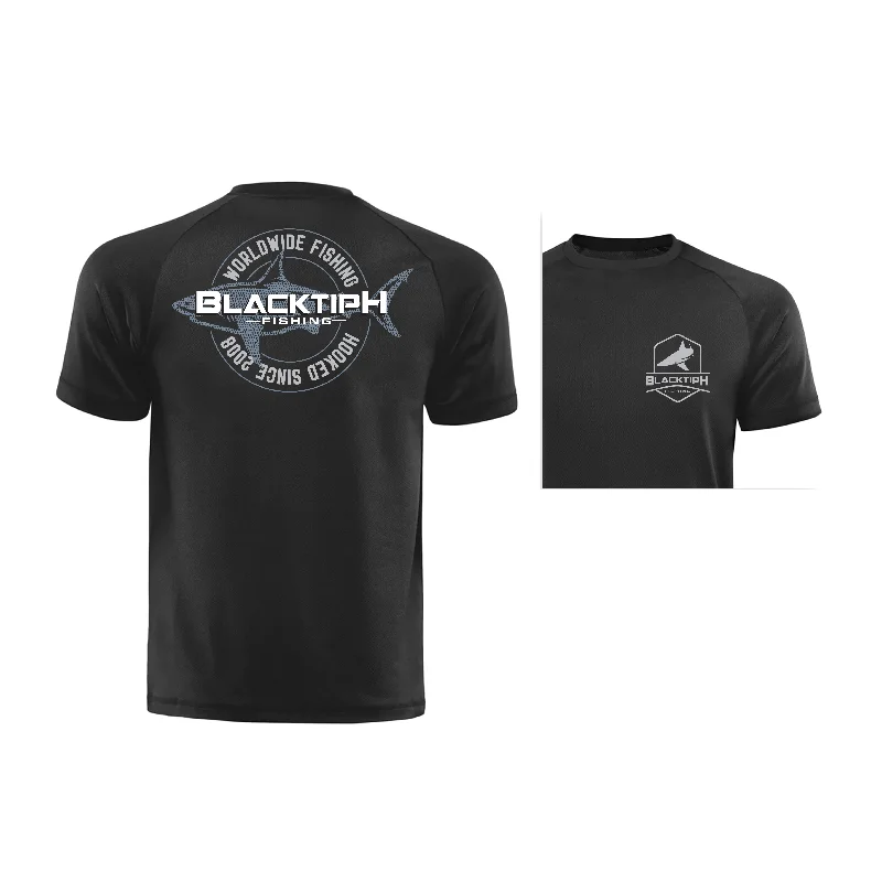 BlacktipH "Hooked Since 2008" with Polyblend Fabric Lifestyle T-Shirt