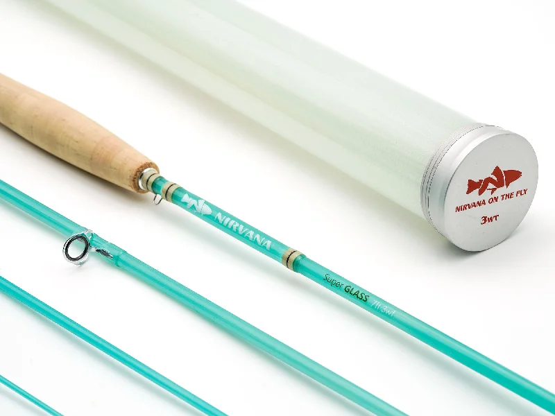 3wt NIRVANA SuperGLASS Fiberglass Fly Fishing Rod