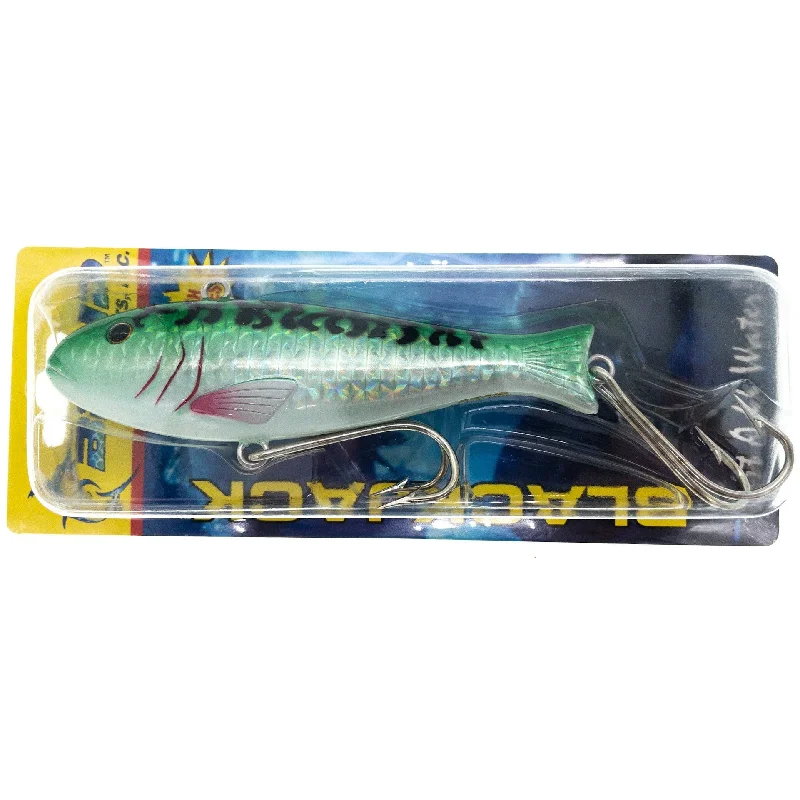 Braid Blackjack Saltwater Trolling Lure w/ Double Claw Hooks