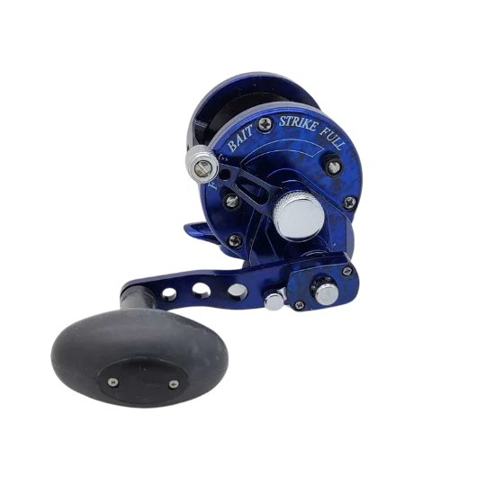 Avet SX 6/4 MC 2-Speed Lever Drag Casting Reel, Blue Camo