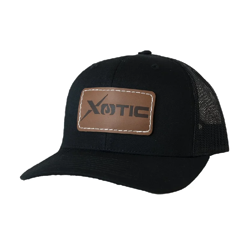 Leather Logo Patch Hat