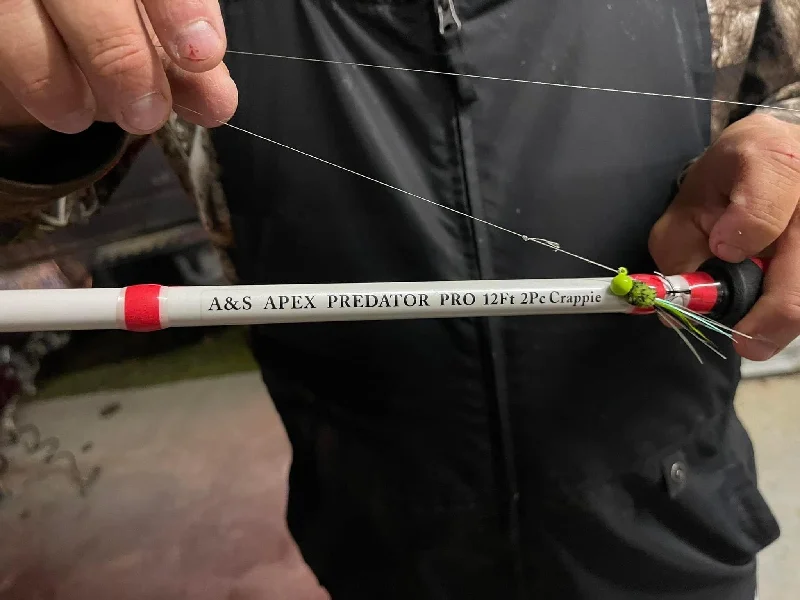 A&S Apex Predator Pro 12' 2 Piece Casting/Jigging Rod