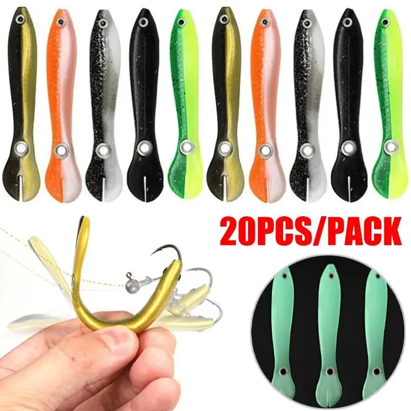 Luminous Soft Fishing Lure - 5/10/20PCS