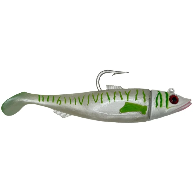 Striper-Gear Shaddy Daddy 5.5" 3.5 Oz Glow Chartreuse Stripe