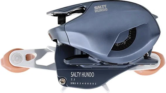 Bates Fishing Co. Salty Hundo 100 Baitcasting Reel