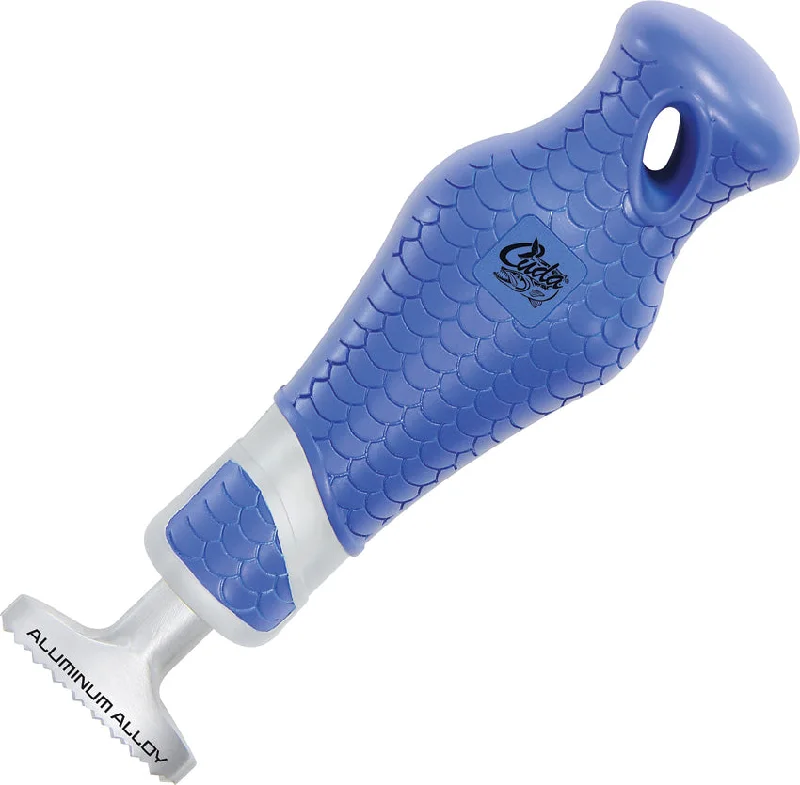 Camillus Cuda Fishing Brand Blue Aluminum Alloy Skin Gripper 18852