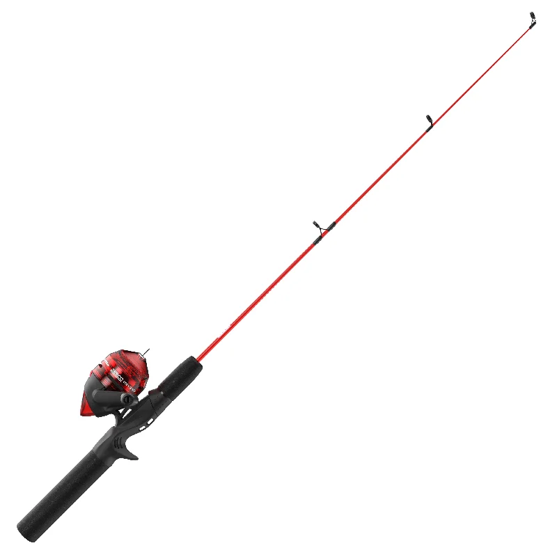 Zebco Red Dock Demon Spincast Combo