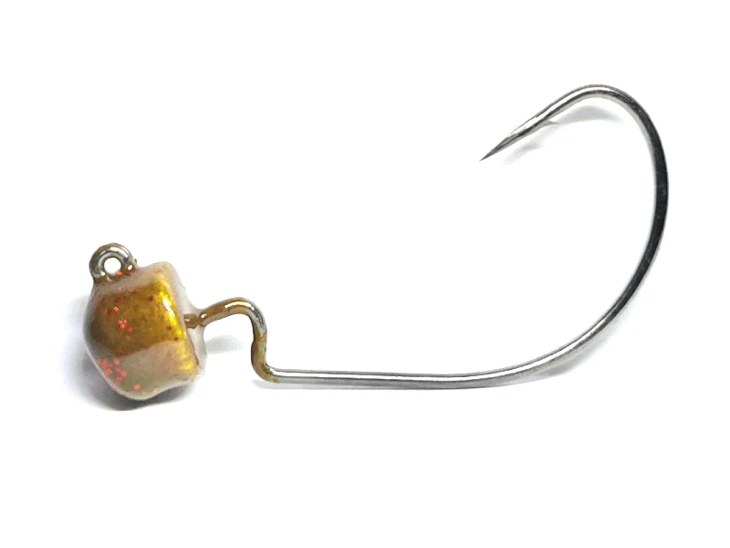 Watermelon Flakes EWG Ned Rig Jig Heads 3pk