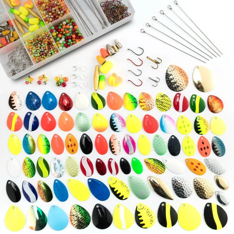 Dr.Fish 1721pcs Spinner Making Kit