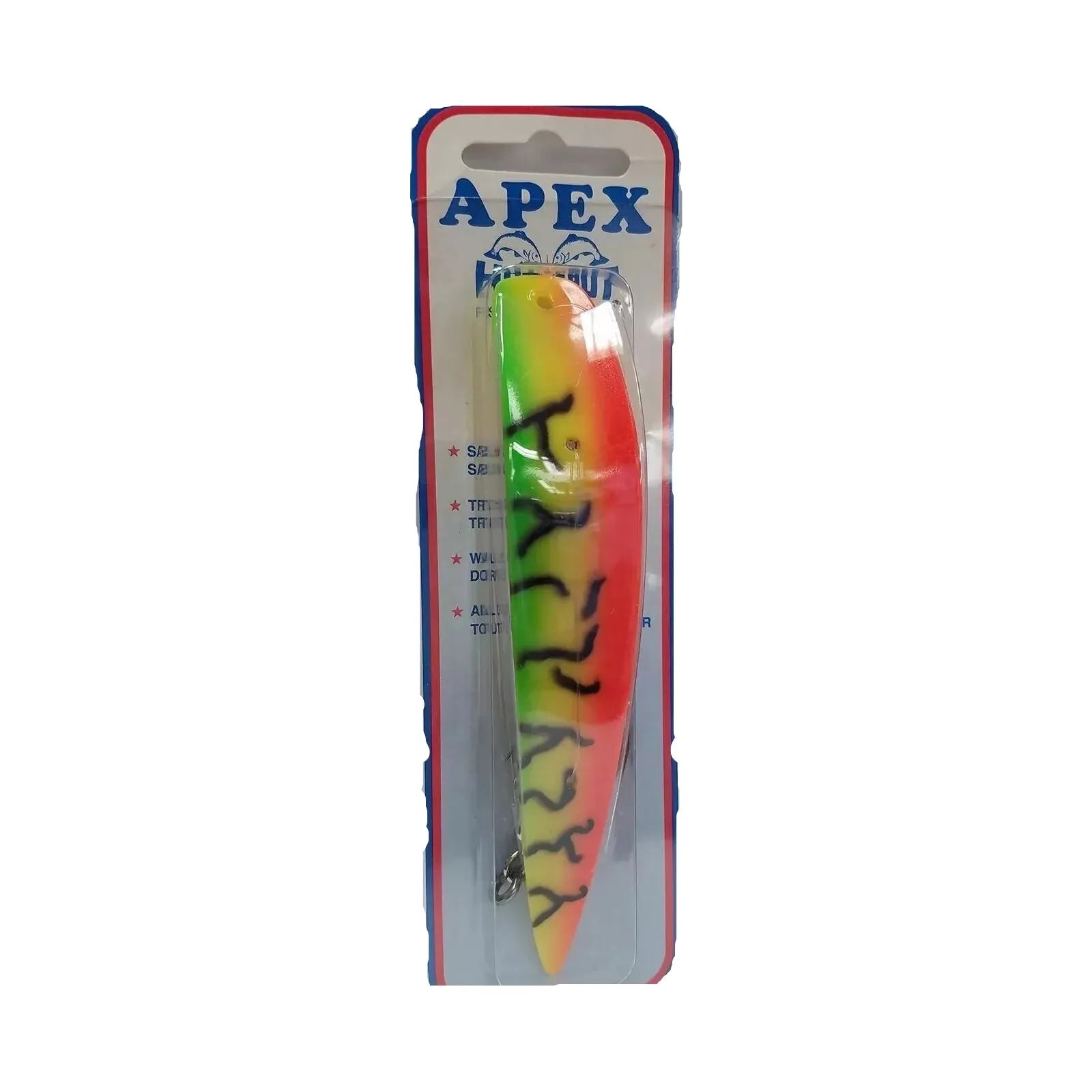 Hot Spot Apex Trolling Lure 4.5" Fire Tiger