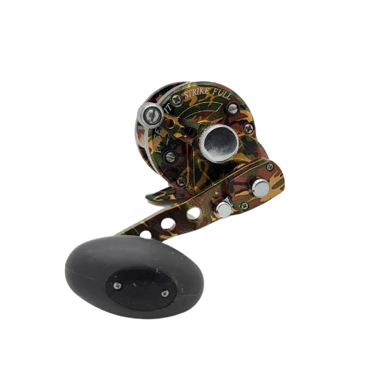 Avet SXJ 6/4 MC Lever Drag Casting Reel, Green Camo