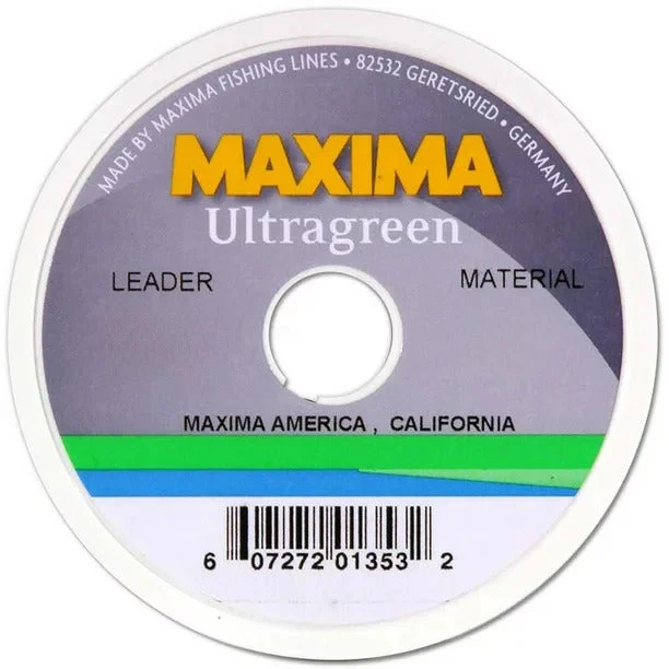 Maxima Ultragreen Copolymer Monofilament Leader Wheel