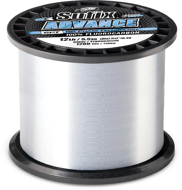 Sufix Advance Fluorocarbon Bulk Spool 1200 Yards