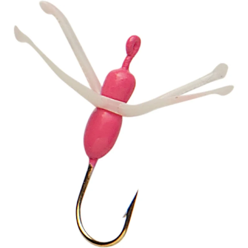 Custom Jigs Nuclear Ant Size 10 Pink/White Qty 2