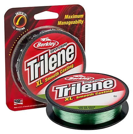 Berkley Trilene XL Monofilament Lo-Vis Green Filler Spools 270-330 Yards