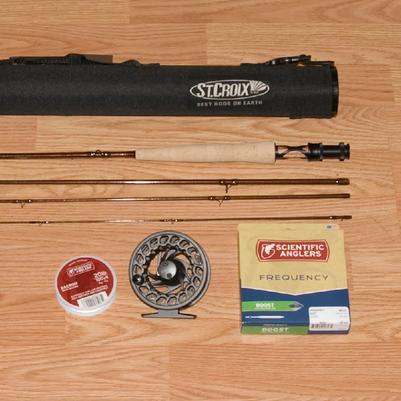 St. Croix Imperial IU764/4 Fly Rod and Reel Combo