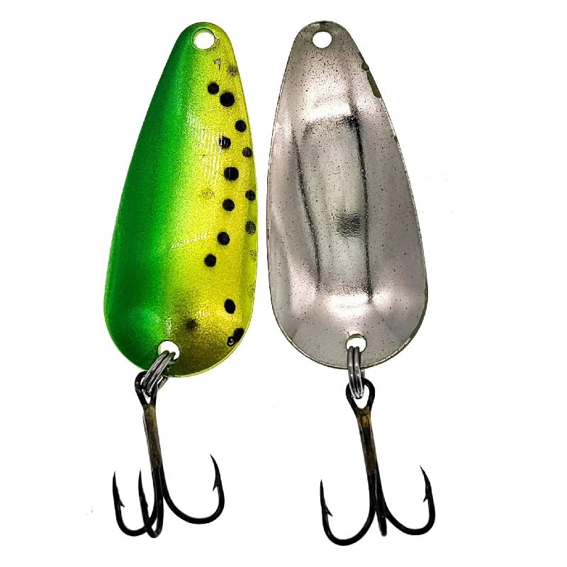 FAS Casting Spoons 1/2 Oz 2-1/8" Green Trout (Bulk)