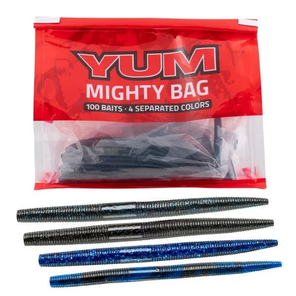 Yum Dinger 5" Mighty Bag Black Water Specials Qty 100