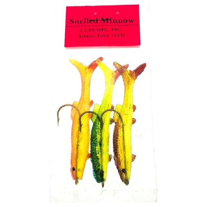 FAS Pre-Rigged Minnow Qty 3 Assorted