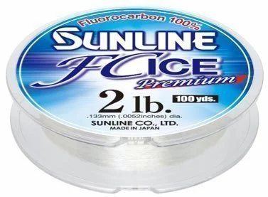 Sunline FC Ice Premium Ice Fishing Fluorocarbon 100 Yards