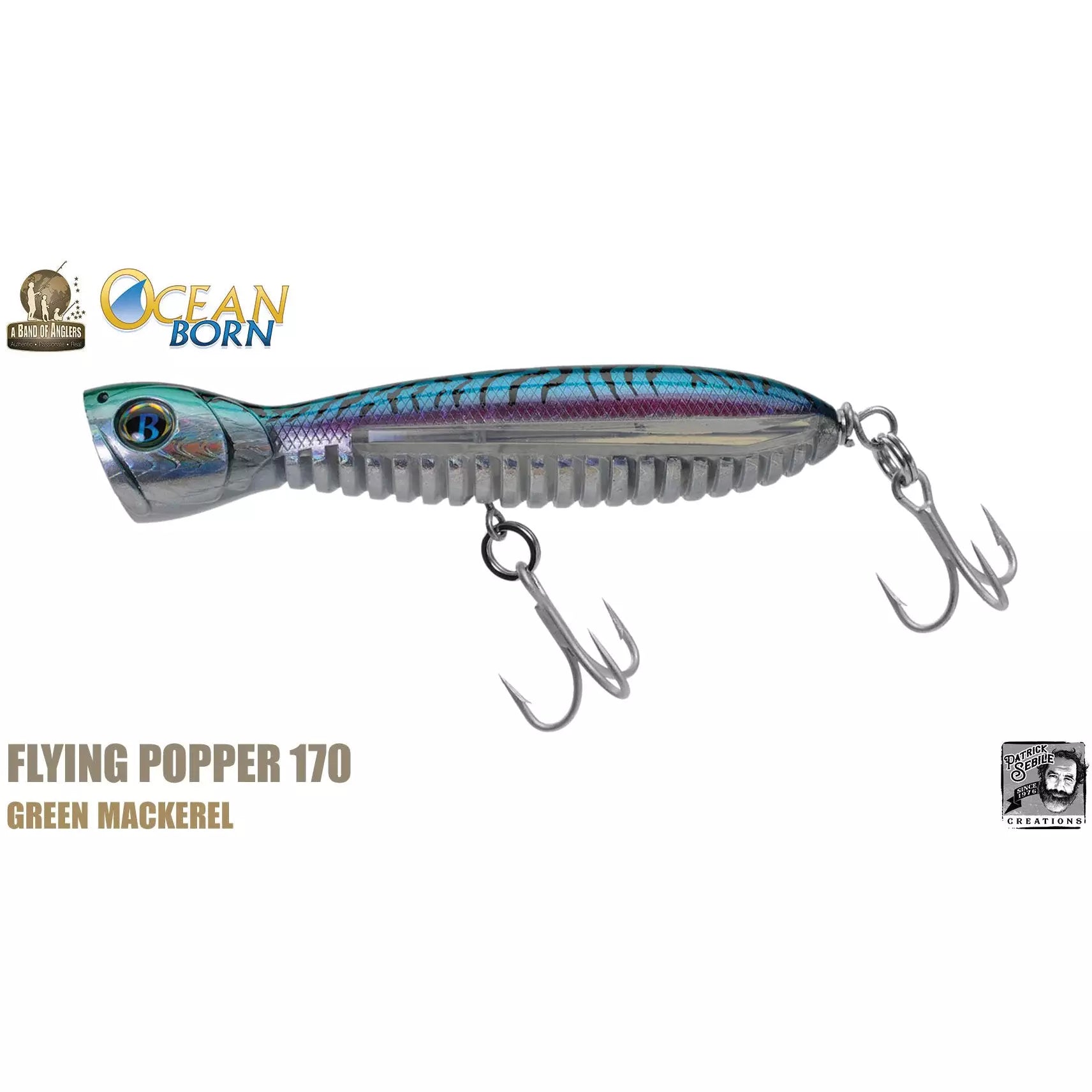 Ocean Born Super Long Distance Flying Popper 170  6-3/4" 6-3/4 oz.