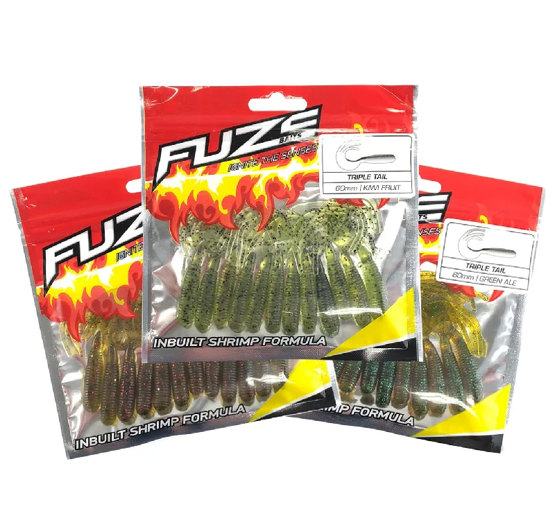 Fuze Bream Soft Plastics Pack