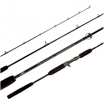 Tsunami Trophy Slow Pitch Boat Spin Jigging Rod