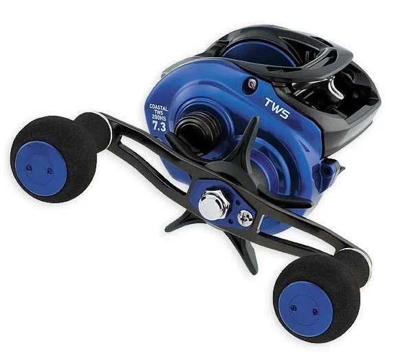 Daiwa CLTW200HSL Coastal TWS Low Profile Baitcast Reel, LH, 7 CRBB+1 7.13:1