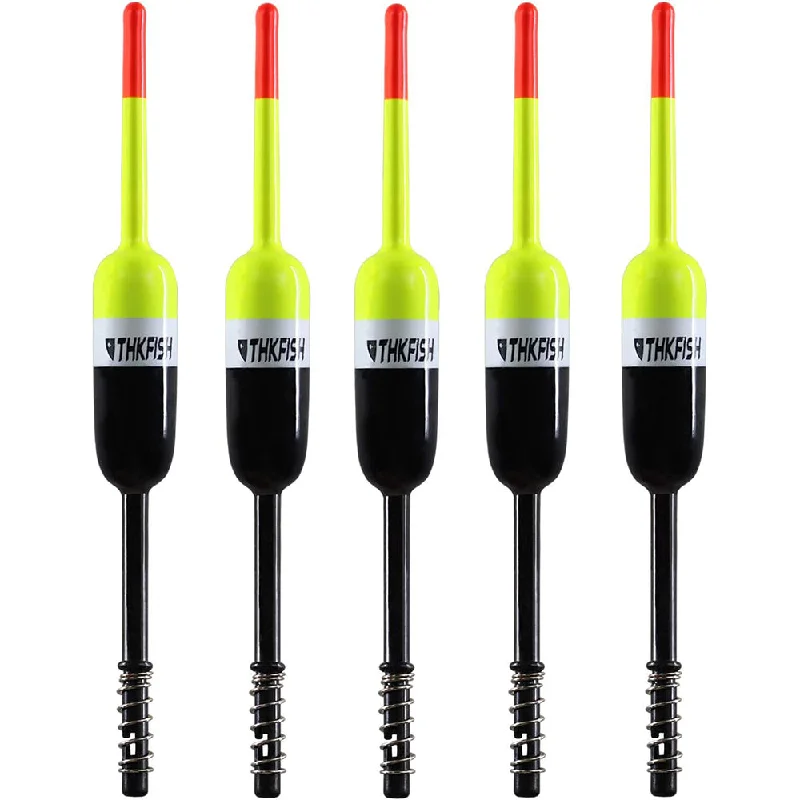 THKFISH 5/10pcs Slip and Fixed Fishing Bobbers Floats