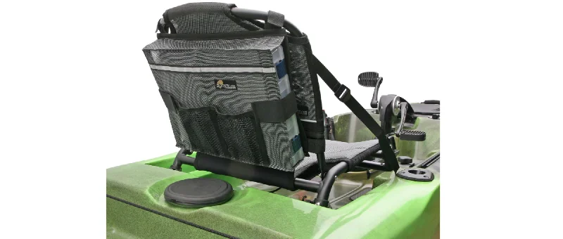 Seat Back Tackle Box Storage