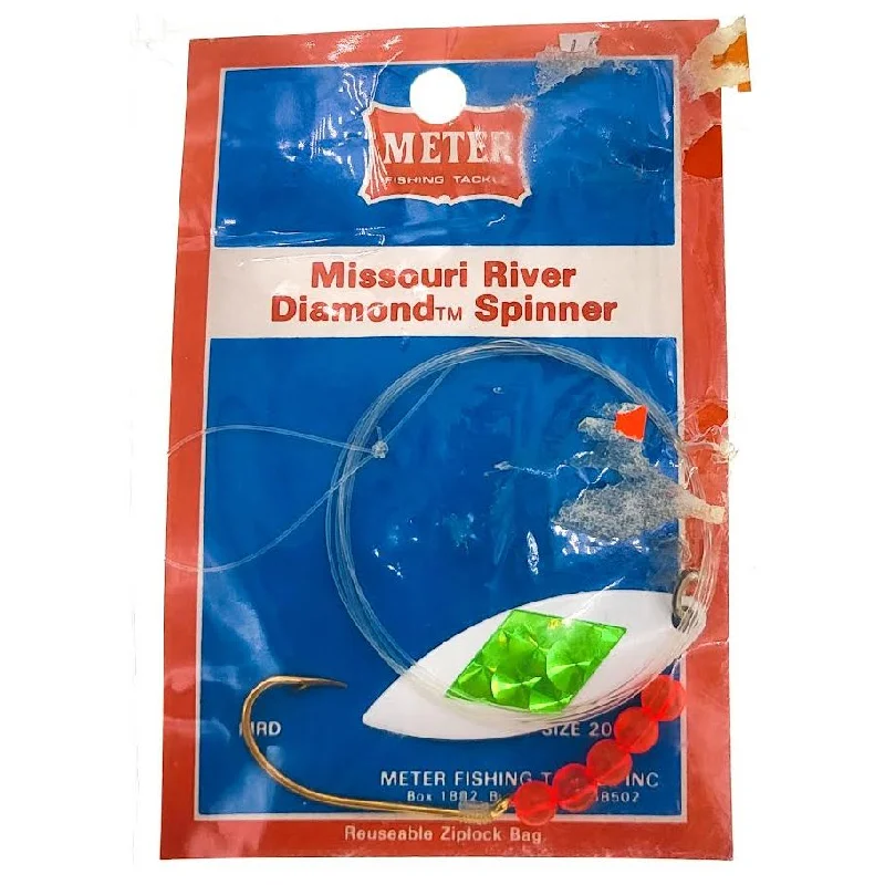 Meter Fishing Tackle Missouri River Diamond Spinner Qty 1