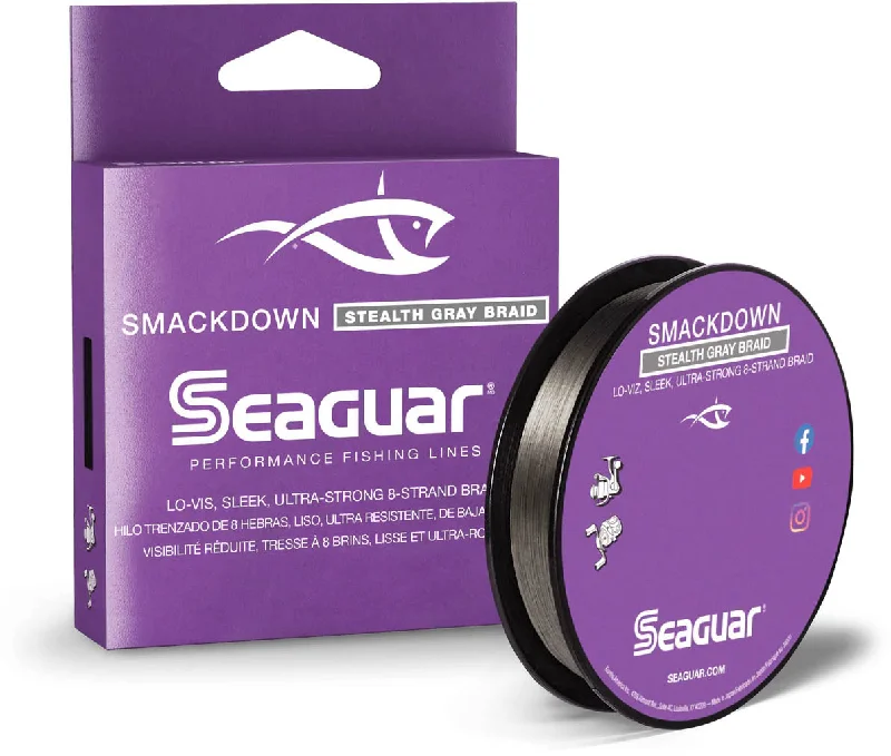 Seaguar Smackdown Braid 150 Yards Stealth Gray