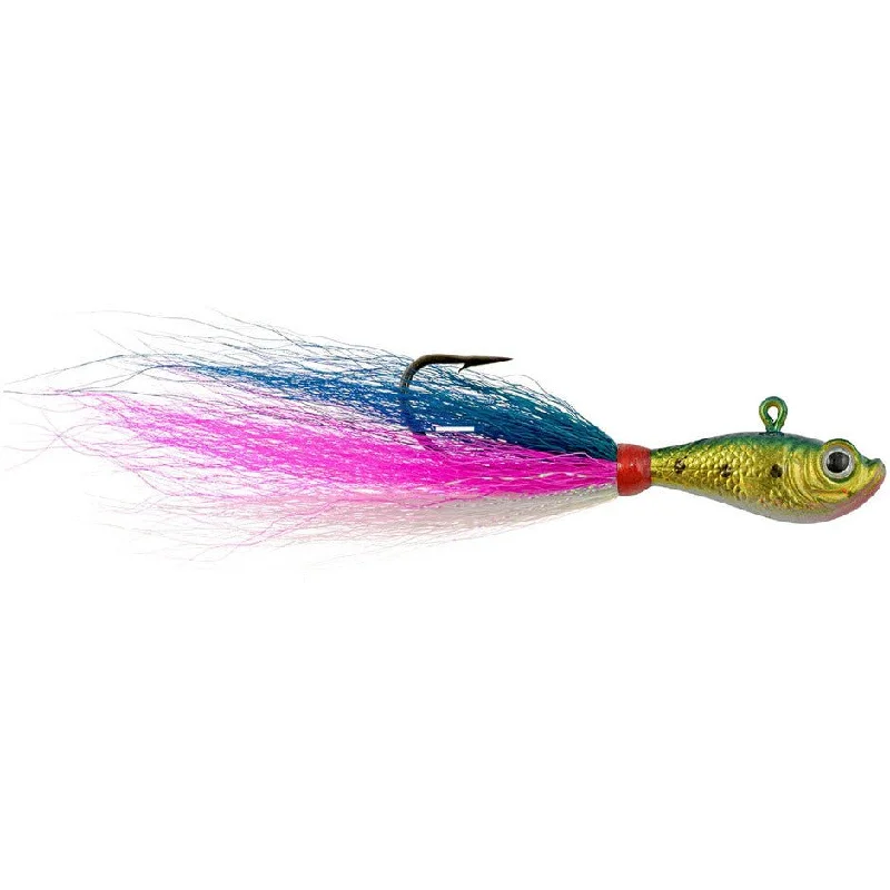 Hurricane 3D Eye Bucktail 1.5 Oz Bunker Qty 1