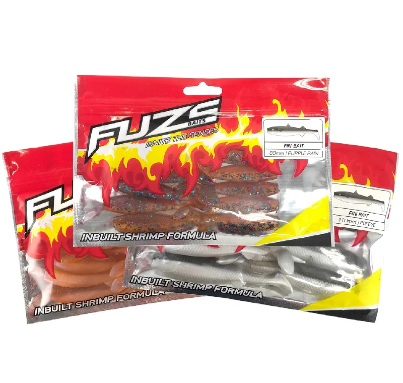 Fuze Flathead Soft Plastics Pack