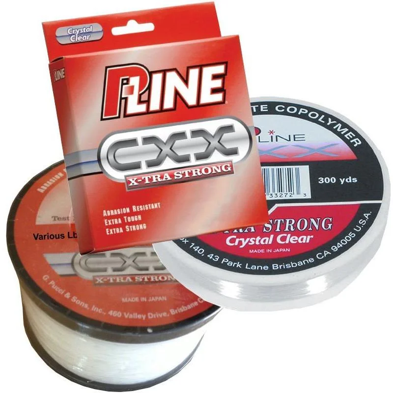 P-Line CXX Crystal Clear X-Tra Strong Fishing Line