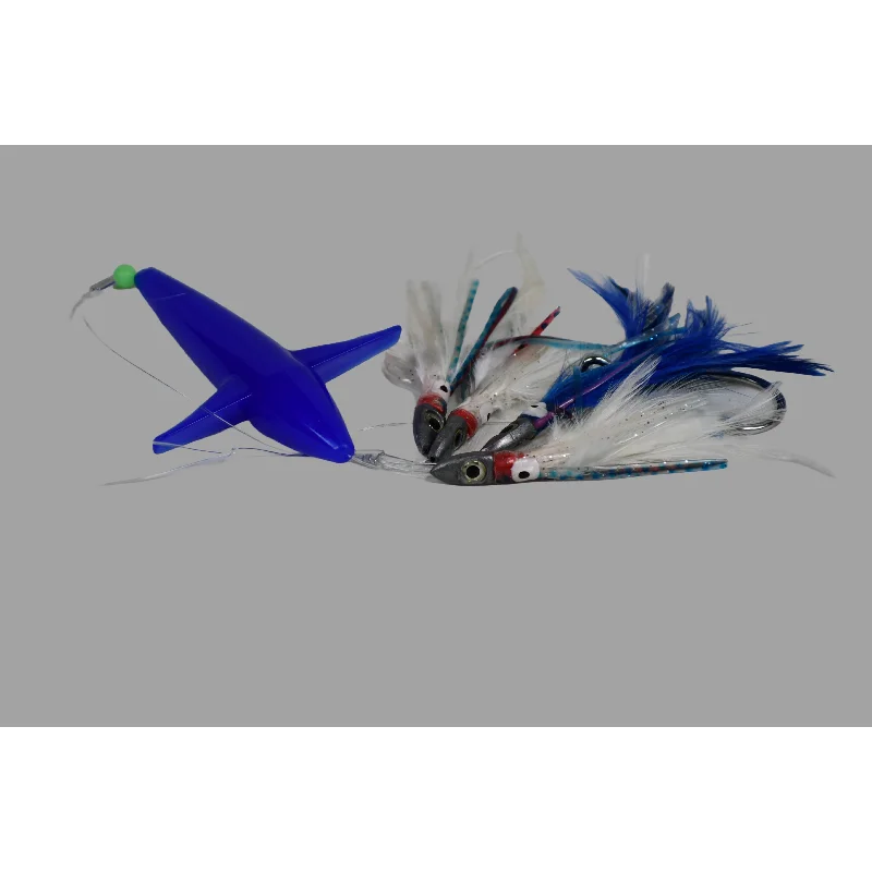 Bird Teaser Feather Daisy Chain 3 Pack - Assorted Color Fishing Lures