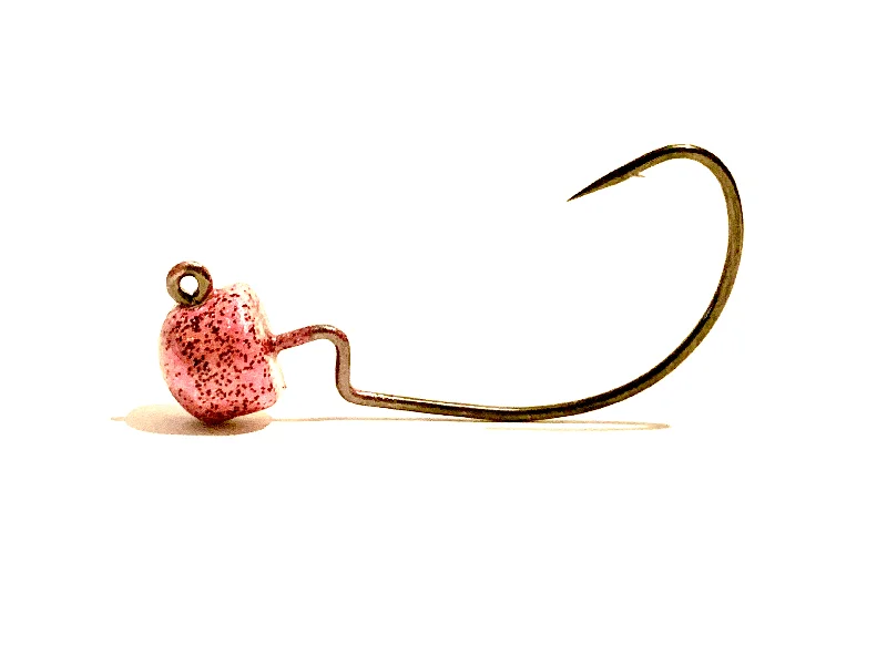 Cotton Candy EWG Ned Rig Jig Heads 3pk