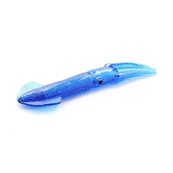 Fish Razr Squid 9" Blue/Clear