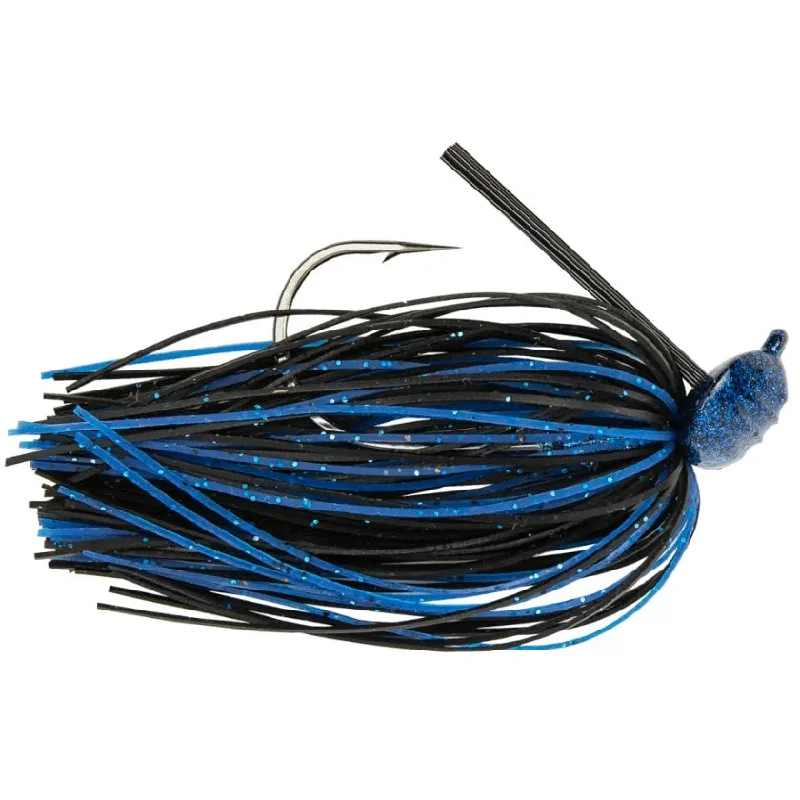 Googan Squad Gridiron Football Jig 3/4 Oz Black & Blue