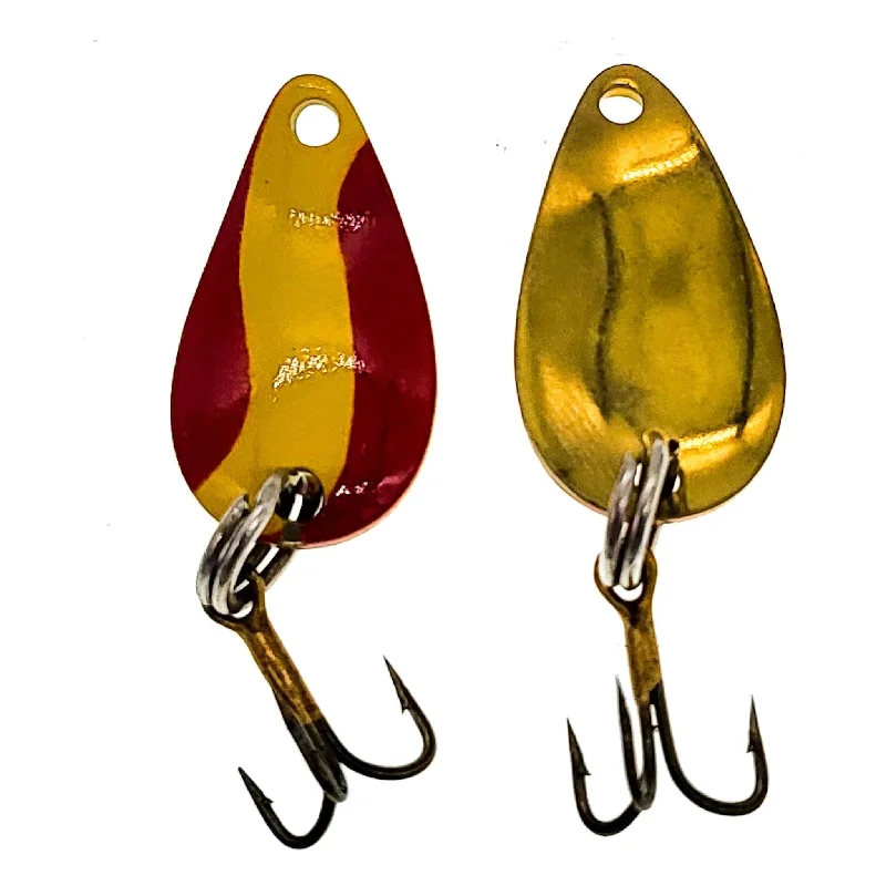 FAS Casting Spoons 1/8 Oz 1" Red/Yellow (Bulk)