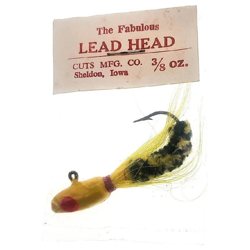 Better Baits Lead Head Jig 3/8 Oz Qty 1