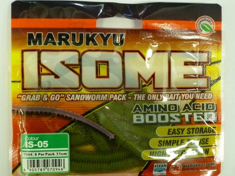 Marukyu Isome Biodegradable Worm Soft Plastics