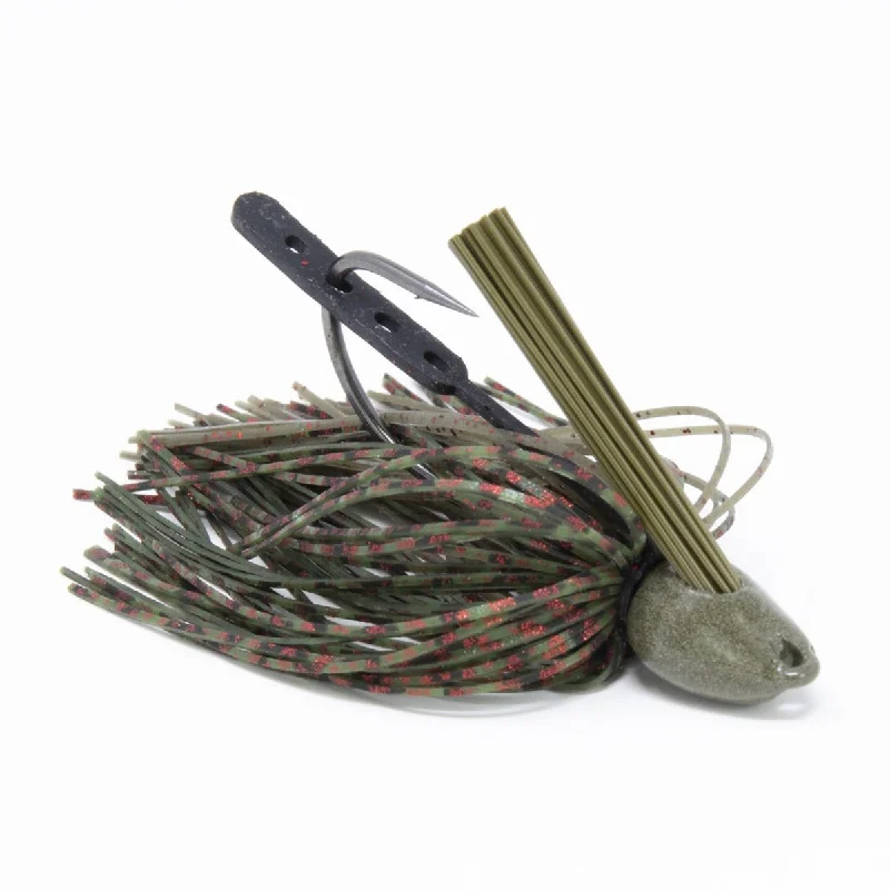 All-Terrain Tackle Grassmaster Weed Jig 3/4 Oz Watermelon Red Flake