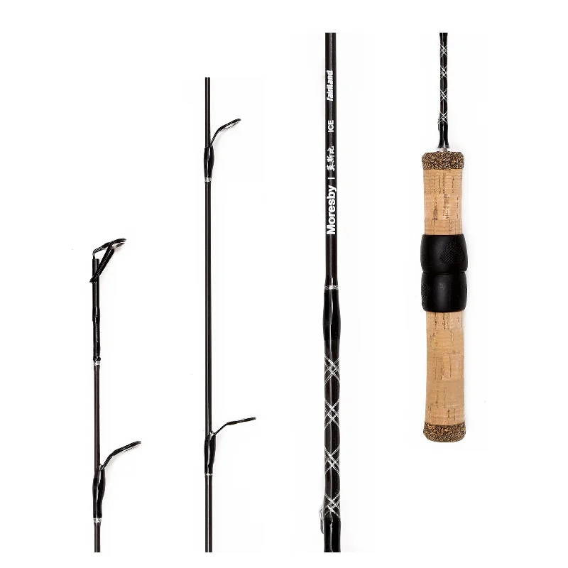 61cm/71cm Lightweight Ice Fishing Rod 1 Sec SOLID CARBON Fiber Winter Fishing Pole Fishing Tackle