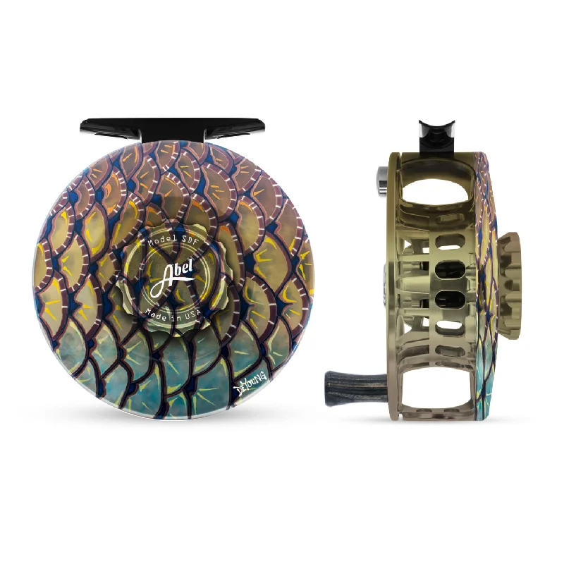 Abel SDF Solid Fly Reel - DeYoung Carp Flank - Size 6/7