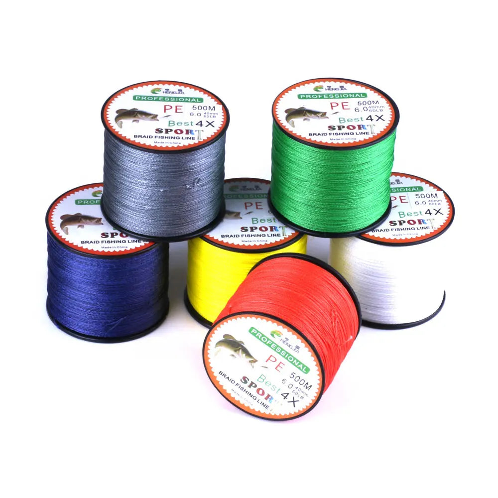 Lureswholesale®  500m 0.40mm Braided Wire Fishing PE fishing line