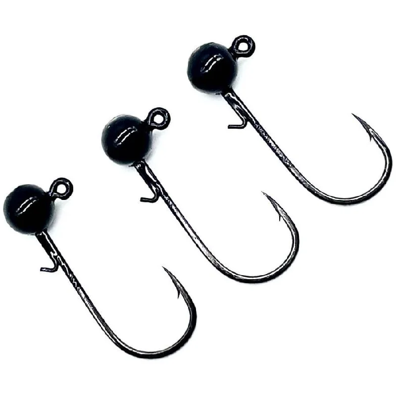 BnR Tackle Worm Keeper Black 1/4 Oz Black Qty 3