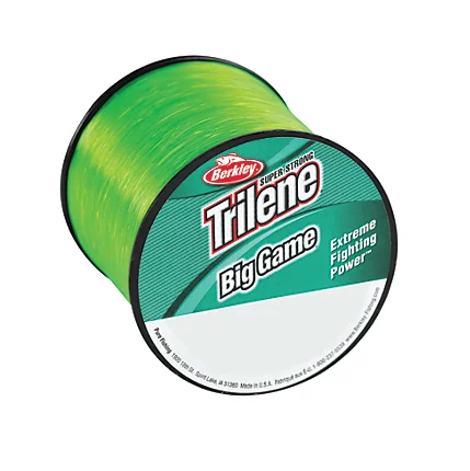 Berkley Trilene Big Game Monofilament Line Solar Bright Green Quarter Pound Spool