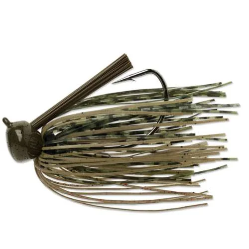 Terminator Weedless Football Jig 1/2 Oz Green Pumpkin